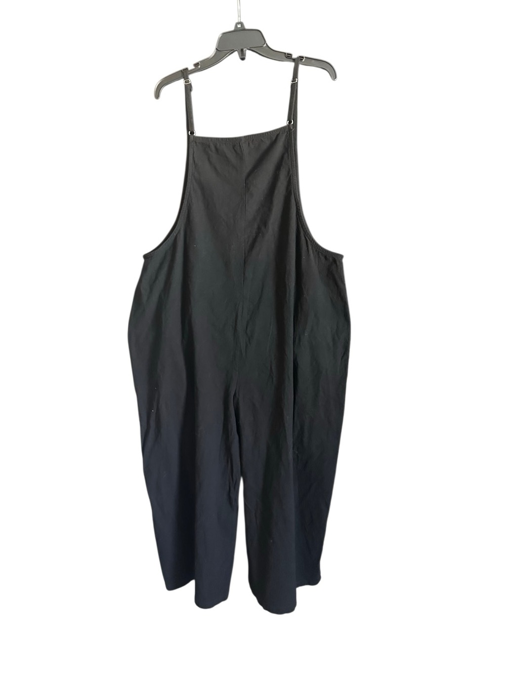 Amazon Brand Cotton/Linen Blend Wide Leg Overalls Jumpsuit. Size 2X